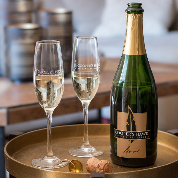 Cooper's Hawk Winery & Restaurants > Sparkling Wine > Almond Sparkling Wine
